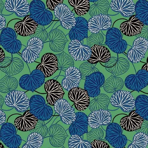Kamakura Sisters Sacred Leaf Turf Fabric