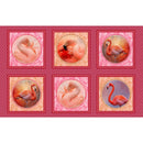 Flamingo Grace - 43"x 28" - Panel