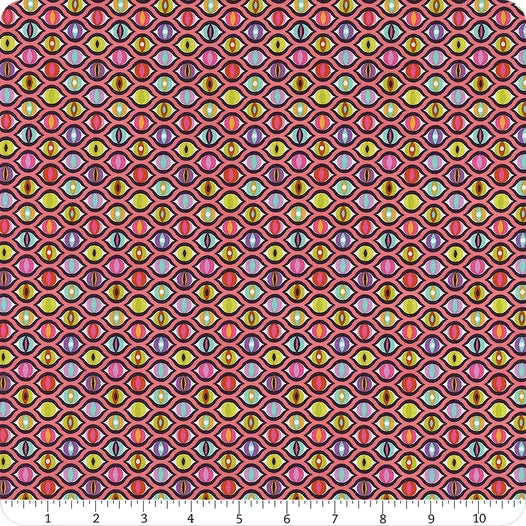 Tabby Road Deja Vu Prism Cat Eyes Fabric