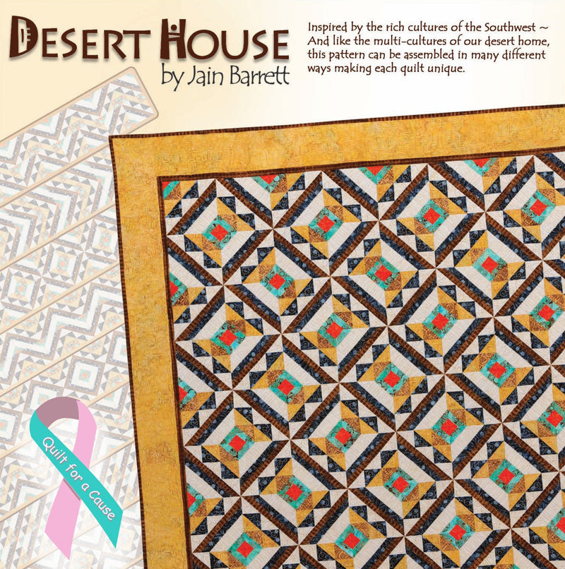 Desert House Quilt Pattern