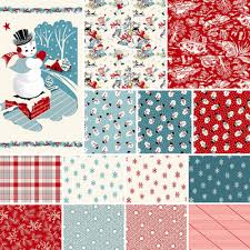 Midnight In Snowtown 36" x 48" Quilt Kit