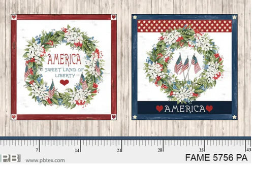 Farmhouse Americana Panel by Cindy Jacobs