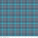 Happy Haven - Plaid - Navy - Yardage