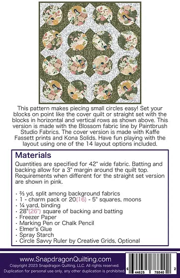 Mini Moons Quilt Pattern