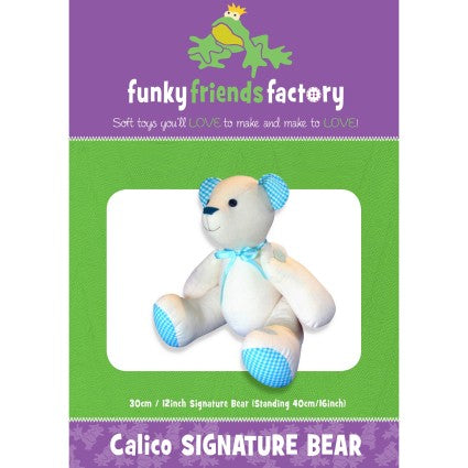 Calico Signature Bear Pattern