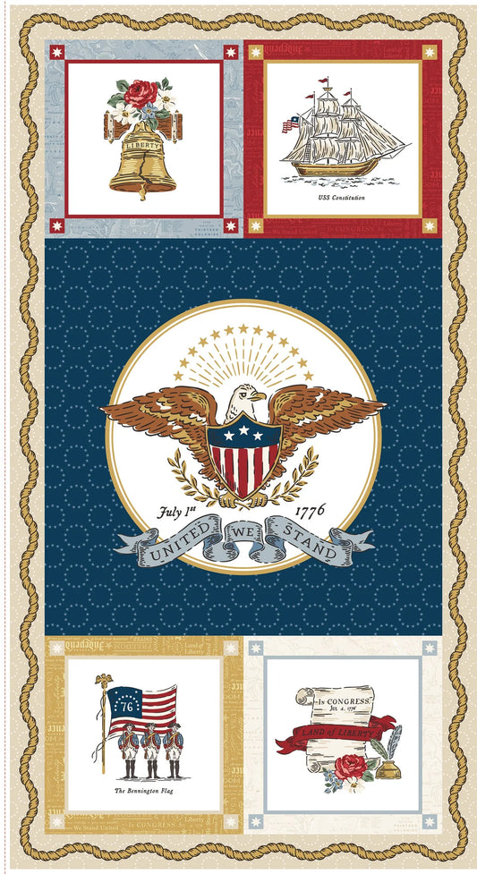 Independence - 24 1/2" x 43 1/12"- Panel