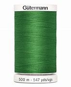 Gutermann - Polyester All Purpose Thread - 500 m/547 yds - #760 - Kelly Green