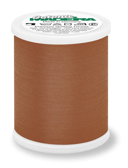 Madeira 1000m Cotton Saddle Brown Thread