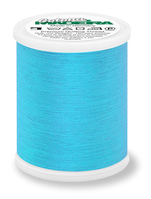 Madeira 1000m Cotton Turquoise Thread