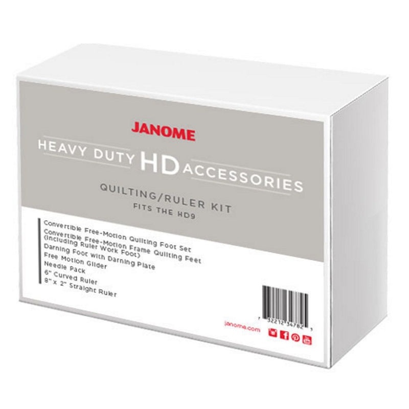 Janome HD9 Quilting and Ruler Kit