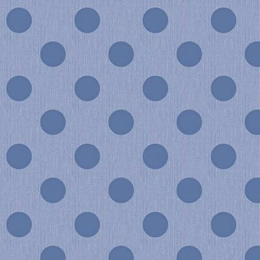 Tilda - Chambray Dots - Cornflower - Yardage