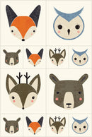 Woodland Wonder Panel 23 x 44" Moda