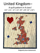 United Kingdom - Quilt Pattern