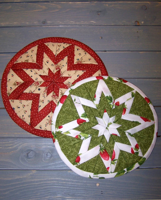 Folded Star Trivet Pattern