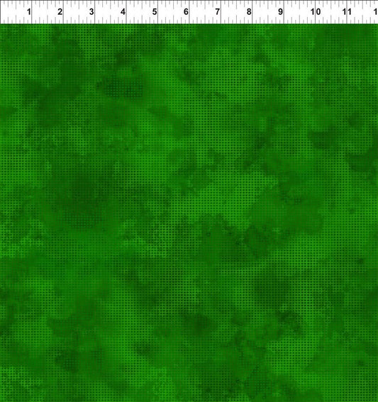 Dit-Dot Evolution Medium Evergreen Fabric