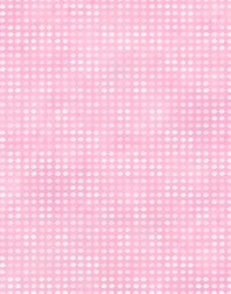 Dit-Dot Light Pink Yardage