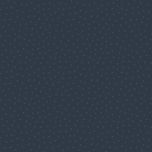 Strawberry Patched - Marcus - Posies - Navy - Yardage