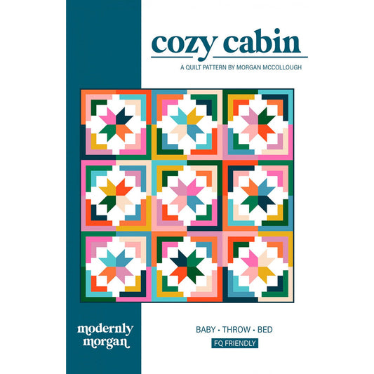 Cozy Cabin - Blue Belle - Quilt Kit