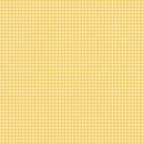 Strawberry Patched - Marcus - Mini Check - Yellow - Yardage