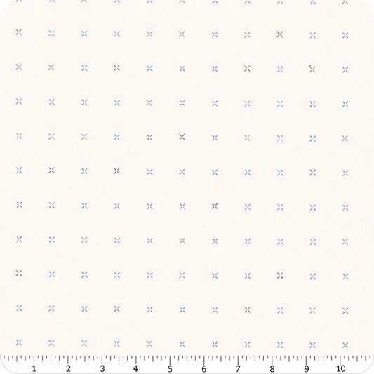 InkPerfect Crossed Grid Hikari Fabric