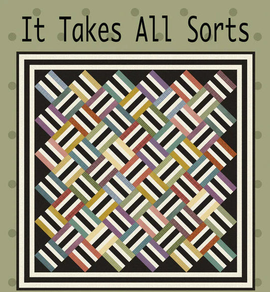 1 It Takes All Sorts Quilt Kit 44" x 44"
