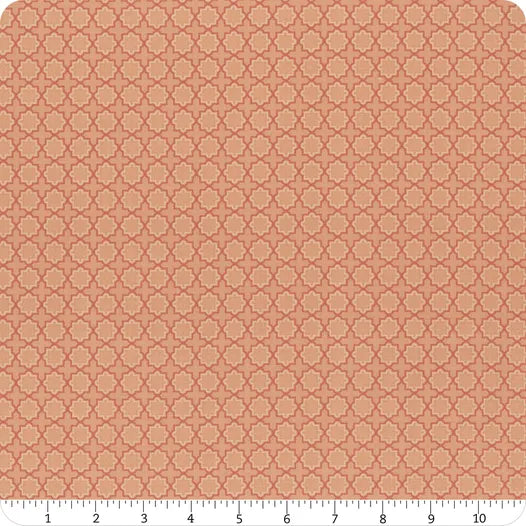 Wilmington Prints Juliette Coral Decorative Geo Yardage