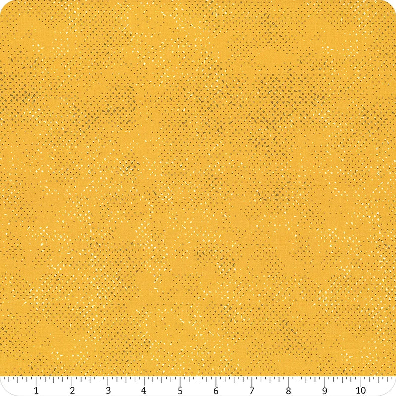 Spotted Basic Mustard Yardage