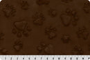 Luxe Cuddle - Paws - Woodland - Yardage