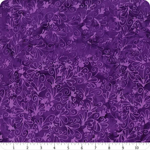 Lenore Batiks Bewitched Pumpkin Vines  9199Q-4  Yardage