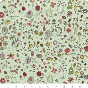 Market Garden Light Green 2896 17 Yardage