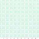Merry Little Christmas Aqua Sweater Fabric