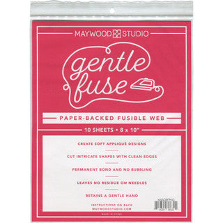 Gentle Fuse Paper-Backed Fusible Web 8" x 10"