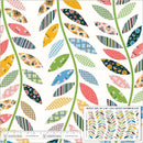 Made Easy - Leafy Vine Cheater - Ivory - Yardage