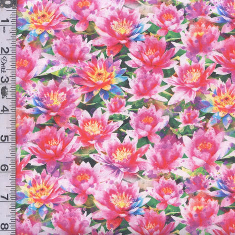 Hip Hop Lily Pads Fabric