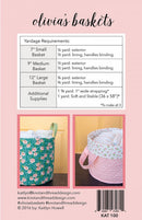 Olivia's Baskets Pattern