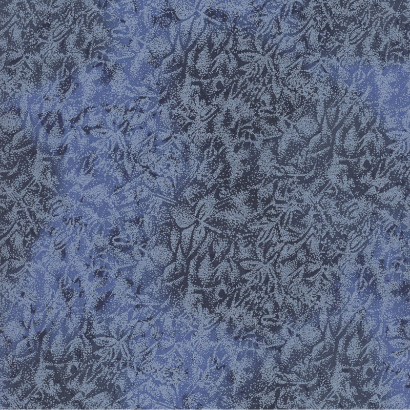 Fairy Frost Metallic Glitter Blueberry Yardage