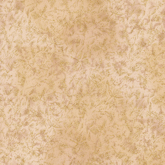 Fairy Frost Metallic Glitter Oatmeal Fabric