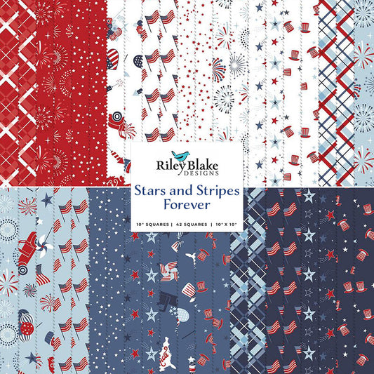 Stars and Stripes Forever 10” Stacker