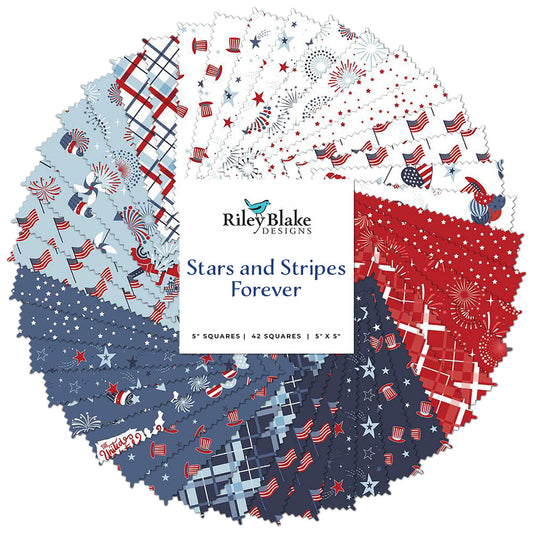 Stars and Stripes Forever 5” Stacker