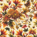 Autumn Cats - Splendor -Cream/Spice - Yardage