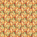 Autumn Cats - Swirl Essence - Honey/Multi - Yardage