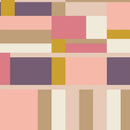 American Bold -Organic - Oak Park - Pink/Purple - Yardage