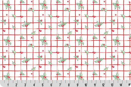 Quilting Cuddle - Christmas Keepsake - Berry Posy - Cardinal - Yardage