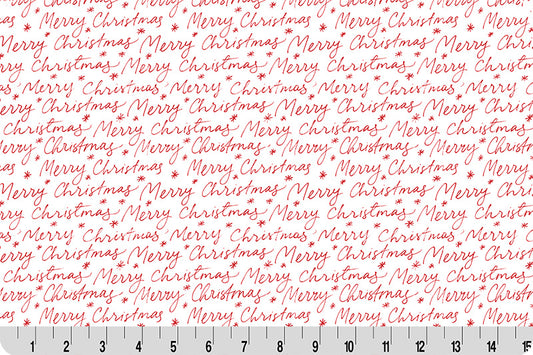 Quilting Cuddle - Christmas Keepsake - Warm Wishes - Cardinal - Yardage