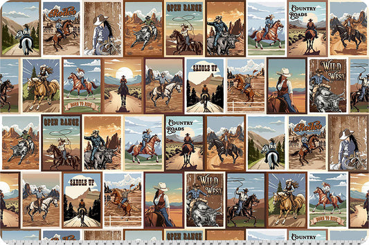 Quilting Cuddle - Echoes of the Range - Country Grit - Multi - Yardage