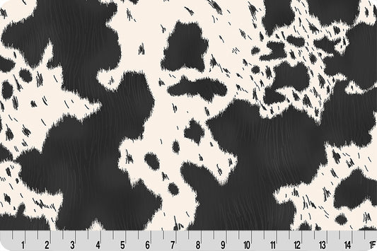 Quilting Cuddle - Echoes of the Range - Longhorn - Black - Yardage