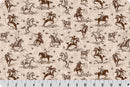 Quilting Cuddle - Echoes of the Range - Prairie - Chocolate - Yardage