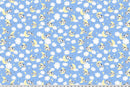 Quilting Cuddle - Goodnight Farm - Over the Moon - Blue - Yardage