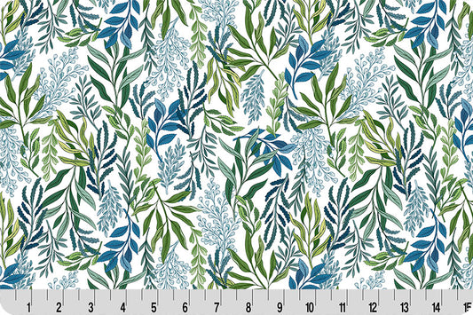 Quilting Cuddle - Whispering Blooms - Dreamweaver - Snow - Yardage