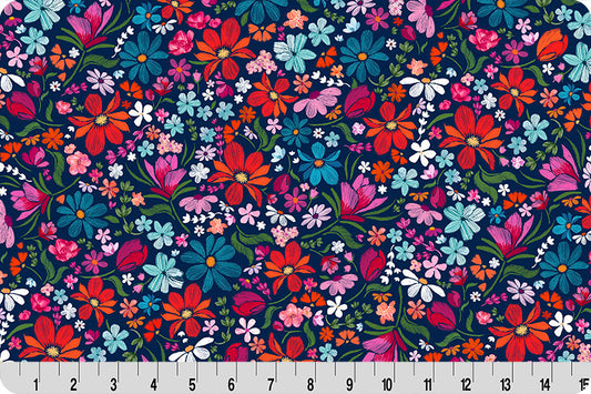 Quilting Cuddle - Mystical - Navy - Yardage